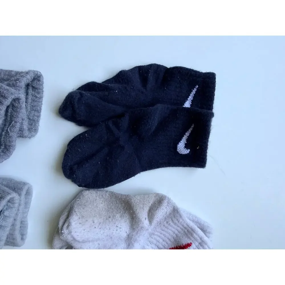 Nike Baby Socks Bundle (7 Pairs) - Ready for Playtime!